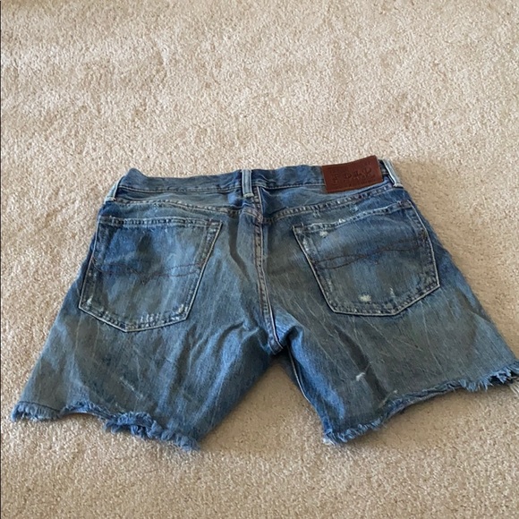 Polo Ralph Lauren Distressed Denim Shorts - Picture 3 of 3